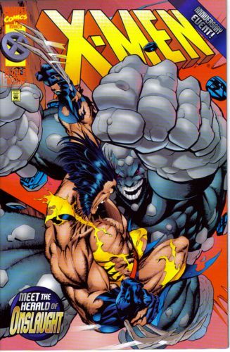 X-Men, Vol. 1 Onslaught - Full Court Press |  Issue#50A | Year:1996 | Series: X-Men | Pub: Marvel Comics |