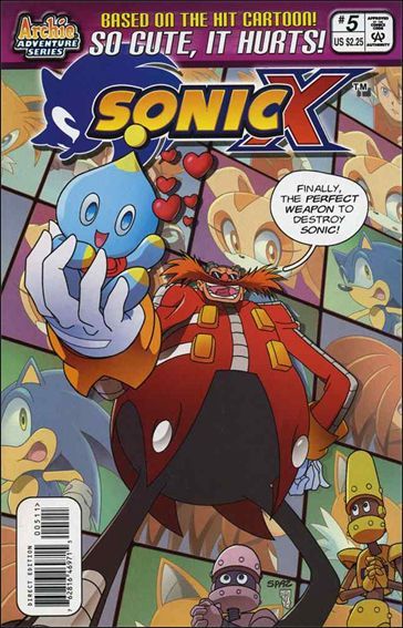 Sonic X  |  Issue#5 | Year:2008 | Series: Sonic The Hedgehog | Pub: Archie Comic Publications