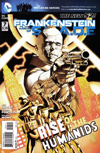 Frankenstein: Agent of S.H.A.D.E. The Siege of S.H.A.D.E. City, Part Two |  Issue#7 | Year:2012 | Series:  | Pub: DC Comics