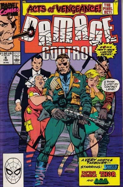 Damage Control, Vol. 2 Acts of Vengeance - The Agent of Shield Affair |  Issue#4A | Year:1989 | Series: Damage Control |