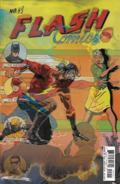 Flash, Vol. 5 The Button - The Button, Part Four |  Issue#22A | Year:2017 | Series: Flash | Pub: DC Comics | Lenticular Cover