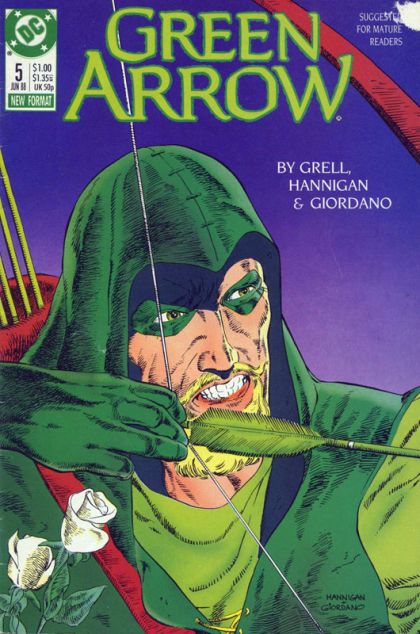 Green Arrow, Vol. 2 Gauntlet, Part 1 |  Issue#5 | Year:1988 | Series: Green Arrow | Pub: DC Comics