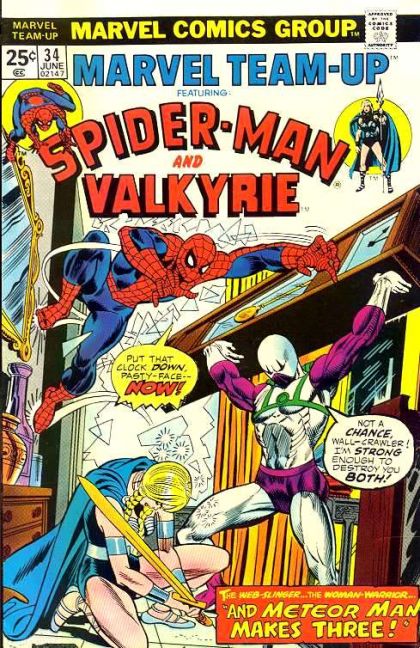 Marvel Team-Up, Vol. 1 Spider-Man and Valkyrie: Beware the Death Crusade! |  Issue