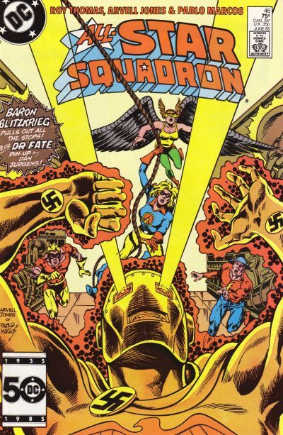 All-Star Squadron Philadelphia-- It Tolls For Thee |  Issue#46A | Year:1985 | Series:  |