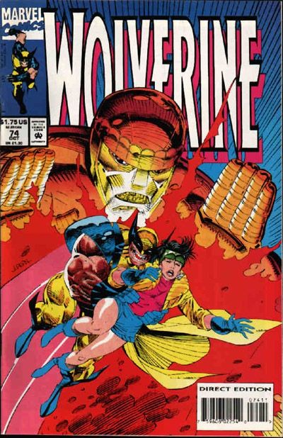 Wolverine, Vol. 2 Jubilee's Revenge |  Issue#74A | Year:1993 | Series: Wolverine | Pub: Marvel Comics
