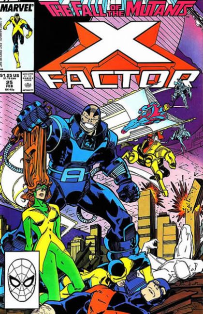 X-Factor, Vol. 1 The Fall of the Mutants - Judgement Day! |  Issue#25A | Year:1987 | Series: X-Factor | Pub: Marvel Comics