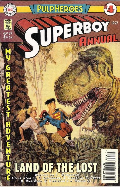 Superboy, Vol. 3 Annual Pulp Heroes - Savageboy- the Adventures of Superboy When He Was in the Jungle |  Issue#4A | Year:1997 | Series: Superboy | Pub: DC Comics |