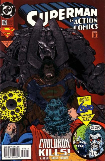 Action Comics, Vol. 1 Cauldron |  Issue#695C | Year:1994 | Series:  | Pub: DC Comics