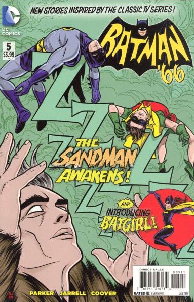 Batman '66 The Sandman Says Good Night / Tail of the Tiger Topaz |  Issue#5A | Year:2013 | Series: Batman |