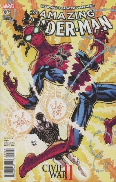 Civil War II: Amazing Spider-Man  |  Issue#2B | Year:2016 | Series:  | Pub: Marvel Comics | Variant Nicholas Russell Cover