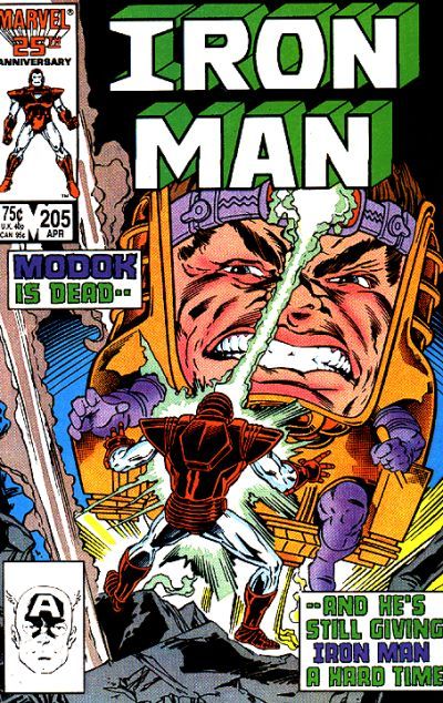 Iron Man, Vol. 1 The Resurrection Gambit |  Issue#205A | Year:1986 | Series: Iron Man |