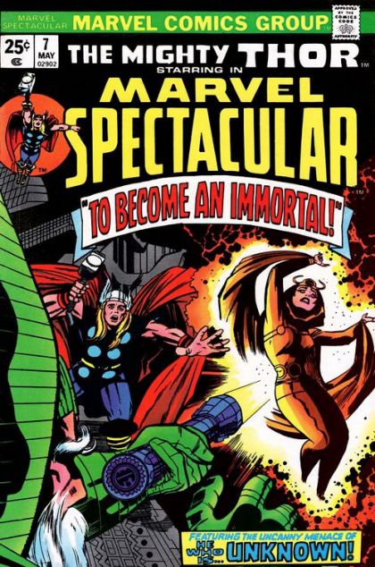 Marvel Spectacular To Become an Immortal! / Tales of Asgard: The Grim Specter of Mutiny! |  Issue#7 | Year:1974 | Series: Thor | Pub: Marvel Comics