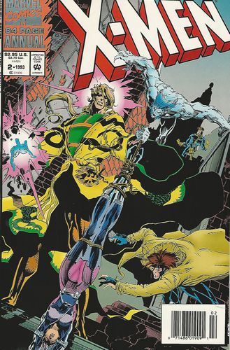 X-Men, Vol. 1 Annual A Bluer Slice Of Heaven / Beast Foot Forward |  Issue#2B | Year:1993 | Series: X-Men | Pub: Marvel Comics