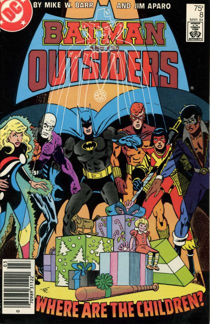Batman and the Outsiders, Vol. 1 The Hand That Rocks the Cradle |  Issue#8B | Year:1984 | Series: Outsiders |