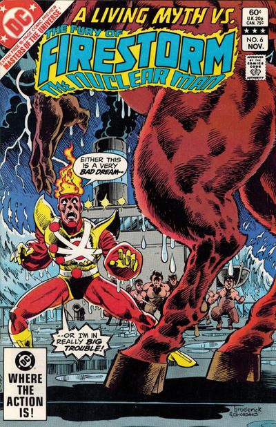 Firestorm, the Nuclear Man, Vol. 2 (1982-1990) The Pandrakos Plot |  Issue#6A | Year:1982 | Series: Firestorm | Pub: DC Comics |