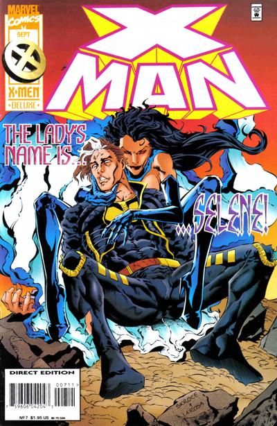 (Damaged Comic Readable/Acceptable Condtion)  X-Man Whispers In The Night |  Issue#7A | Year:1995 | Series: X-Men | Pub: Marvel Comics