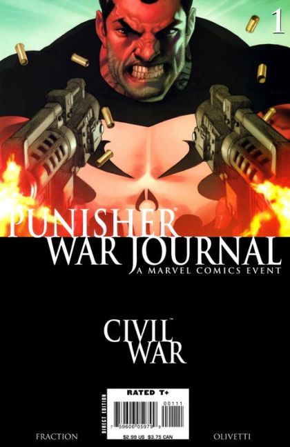 Punisher War Journal, Vol. 2 Civil War - How I Won The War, Part 1: Bring On The Bad Guys |  Issue#1A | Year:2006 | Series: Punisher | Pub: Marvel Comics |