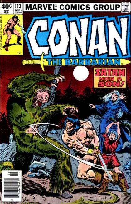 Conan the Barbarian, Vol. 1 A Devil in the Family |  Issue#113B | Year:1980 | Series: Conan |