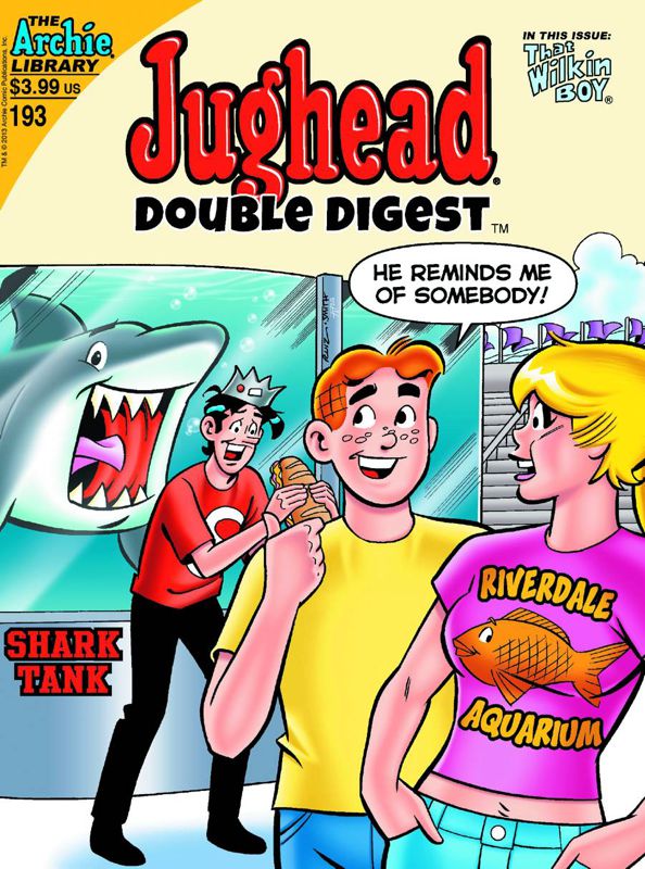 Jughead's Double Digest  |  Issue#193A | Year:2013 | Series: Single Digest | Pub: Archie Comic Publications