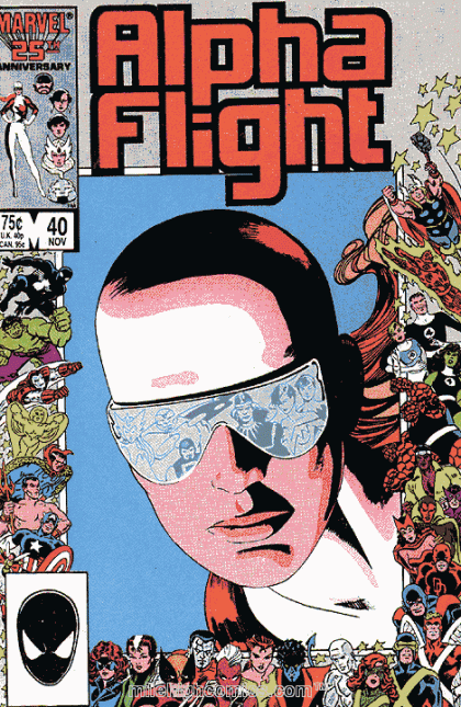 Alpha Flight, Vol. 1 Love |  Issue#40A | Year:1986 | Series: Alpha Flight |