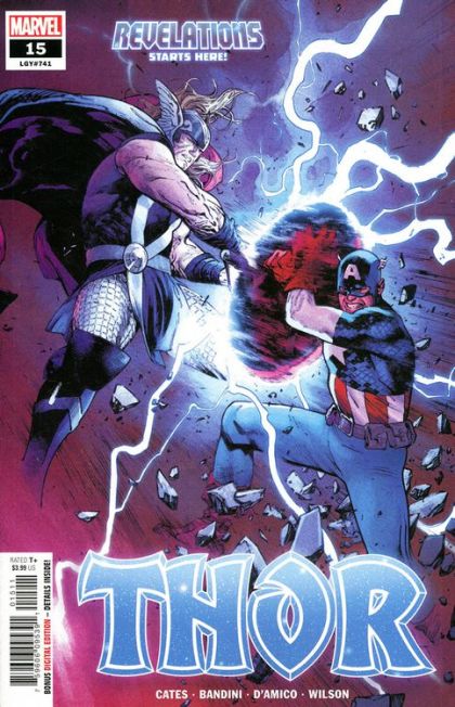 Thor, Vol. 6 Revelations, Part 1 |  Issue#15A | Year:2021 | Series:  | Pub: Marvel Comics | Regular Olivier Coipel Cover