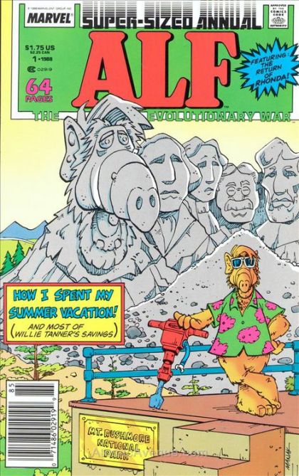 Alf Annual The Return Of Rhonda! |  Issue#1B | Year: | Series:  |  Newsstand Edition