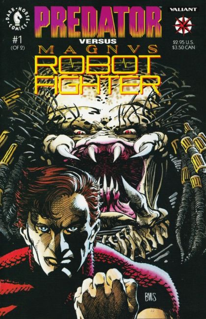 Predator versus Magnus, Robot Fighter Sport, Part 1 |  Issue#1A | Year:1992 | Series: Predator | Pub: Dark Horse Comics