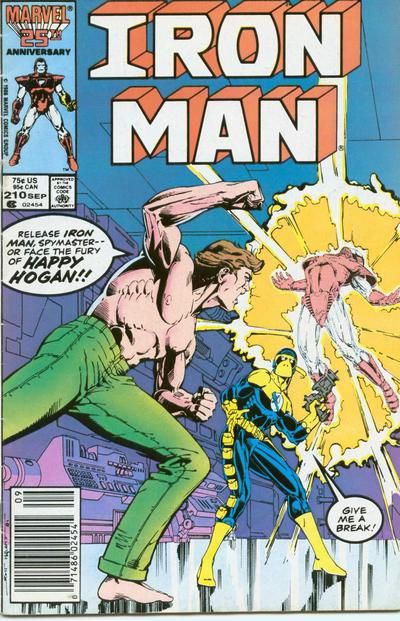 Iron Man, Vol. 1 Happy's Story |  Issue#210B | Year:1986 | Series: Iron Man |