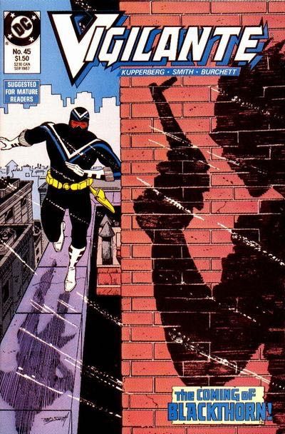 Vigilante, Vol. 1 Black Thorn |  Issue#45 | Year:1987 | Series: Vigilante | Pub: DC Comics