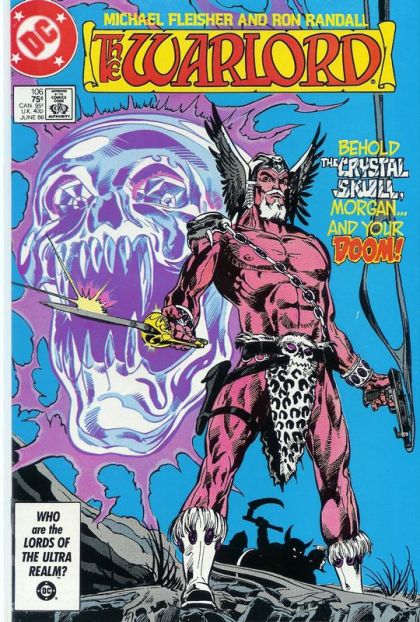 Warlord, Vol. 1 The Secret Of The Crystal Skull |  Issue#106A | Year:1986 | Series: Warlord | Pub: DC Comics |