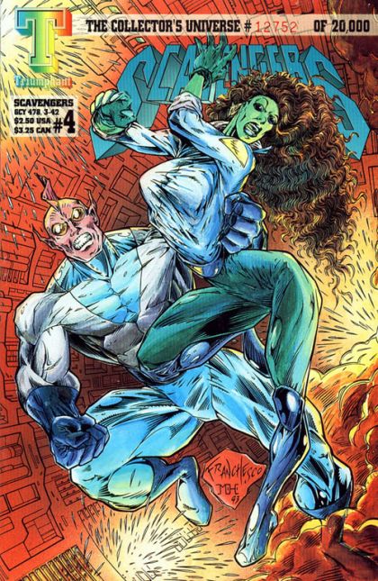 Scavengers (Triumphant) Siege From Within |  Issue#4 | Year:1993 | Series:  | Pub: Triumphant Comics