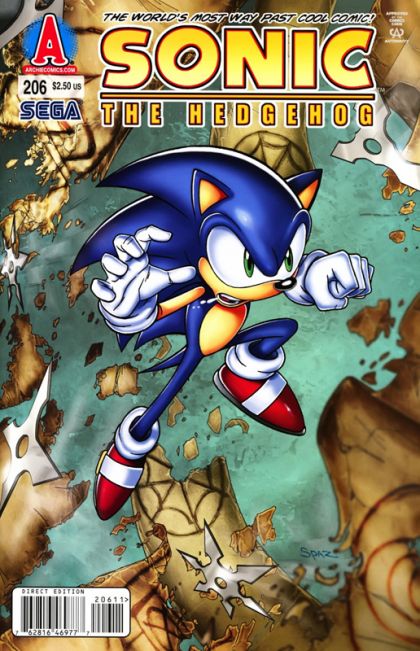 Sonic the Hedgehog, Vol. 2 On the Run, Part Two: Trouble by the Dozen |  Issue#206 | Year:2009 | Series: Sonic The Hedgehog | Pub: Archie Comic Publications