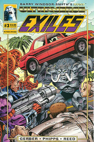 Exiles (Malibu Comics) A Glimmer and Gone |  Issue#3 | Year:1993 | Series: Exiles | Pub: Malibu Comics