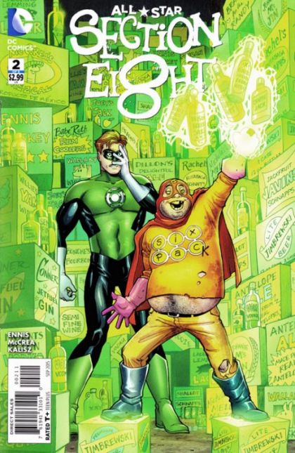 All Star Section 8 (DC Comics) 2: It's Not Easy Being Green |  Issue#2 | Year:2015 | Series:  | Pub: DC Comics