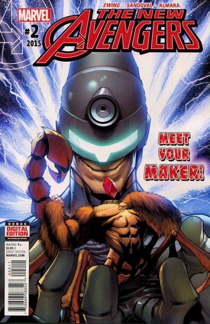 New Avengers, Vol. 4 Neohedron |  Issue#2A | Year:2015 | Series: Avengers |  Gerardo Sandoval Regular Cover