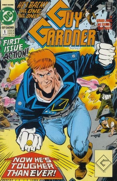 Guy Gardner: Warrior A New Guy In Town |  Issue#1A | Year:1992 | Series: Guy Gardner | Pub: DC Comics |