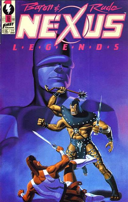 Nexus Legends Kreed At the Gate |  Issue#18 | Year:1990 | Series: Nexus | Pub: First Comics