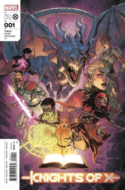 Knights of X  |  Issue#1A | Year:2022 | Series:  | Pub: Marvel Comics | Regular Yanick Paquette Cover
