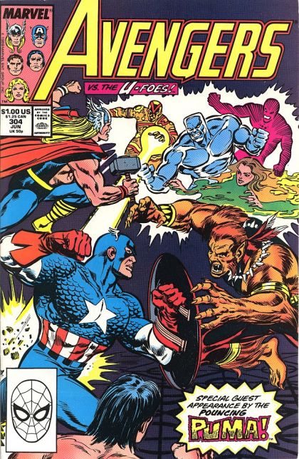 The Avengers, Vol. 1 ...Yearning to Breathe Free! |  Issue#304A | Year:1989 | Series: Avengers |