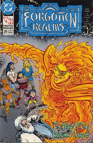 Forgotten Realms (DC Comics and TSR, Inc.) Wake Of The Realms Master |  Issue#25A | Year:1991 | Series: Forgotten Realms | Pub: DC Comics and TSR, Inc. |