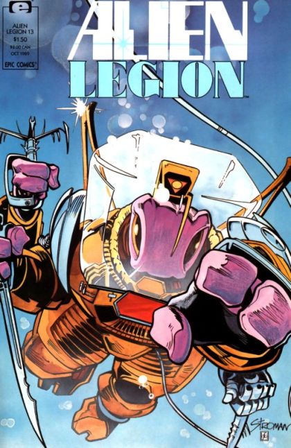 Alien Legion, Vol. 2 Deep Blue |  Issue#13 | Year:1989 | Series:  | Pub: Marvel Comics