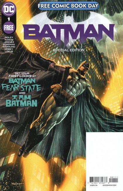 Free Comic Book Day 2021 (Batman) Prelude/I Am Batman...Begins |  Issue#1A | Year:2021 | Series:  | Mico Suayan regular