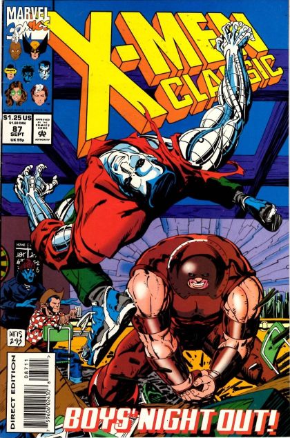 X-Men Classic He'll Never Make Me Cry |  Issue#87A | Year:1993 | Series: X-Men | Pub: Marvel Comics |