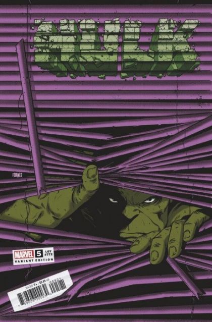 Hulk  |  Issue#5B | Year:2022 | Series: Hulk | Pub: Marvel Comics | Jorge Fornes 'Shades' Variant Cover