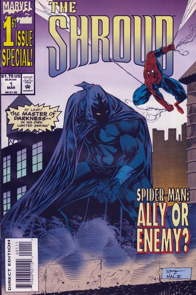 Shroud The Deadly Past, Part 1 |  Issue#1A | Year:1994 | Series:  | Pub: Marvel Comics