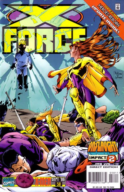 X-Force, Vol. 1 Onslaught - ...Before the Dawn |  Issue#58A | Year:1996 | Series: X-Force | Pub: Marvel Comics