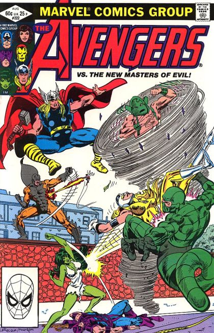 The Avengers, Vol. 1 A Gathering of Evil! |  Issue#222A | Year:1982 | Series: Avengers | Pub: Marvel Comics |