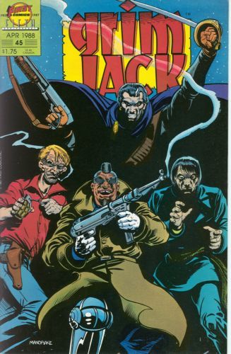 Grimjack The Grey Wolves / Munden's Bar: Rough Trade - Conclusion |  Issue#45 | Year:1988 | Series: Grimjack | Pub: First Comics