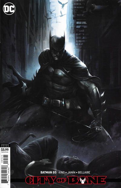 Batman, Vol. 3 City of Bane, Conclusion |  Issue#85B | Year:2019 | Series: Batman | Francesco Mattina Variant Cover