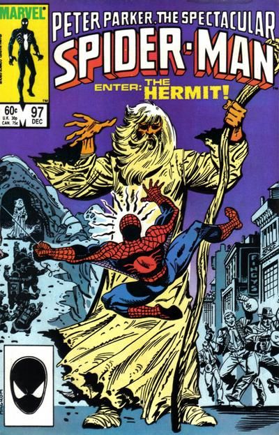 The Spectacular Spider-Man, Vol. 1 Hermit-Age! |  Issue#97A | Year:1984 | Series: Spider-Man |